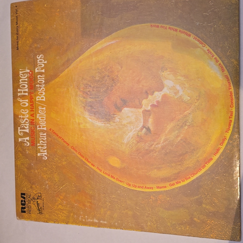 Vintage vinyl record